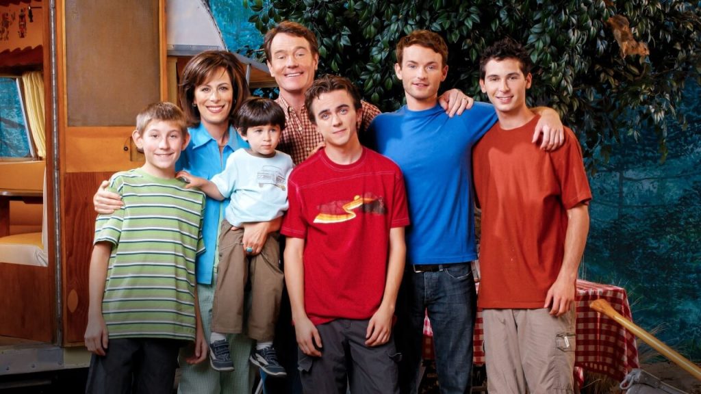 Not Breaking Bad, Bryan Cranston's Best Show Will Always be the One That Covered Him Up With 60,000 Bees 16 A still poster featuring the lead cast of Malcolm in the Middle
