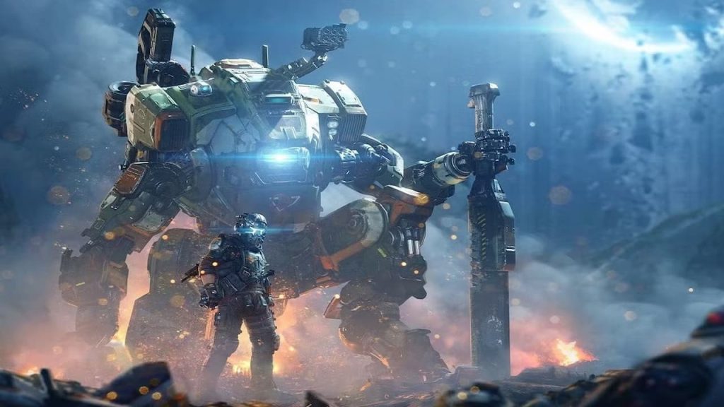 BT and Jack Cooper in Titanfall 2.