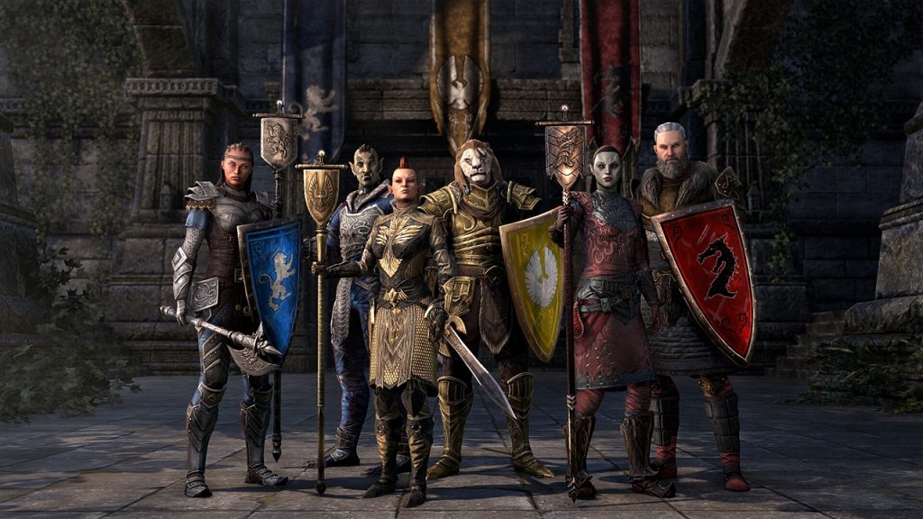 Promotional shot of Elder Scrolls Online