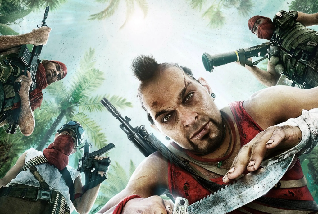 An in-game screenshot from Far Cry 3.