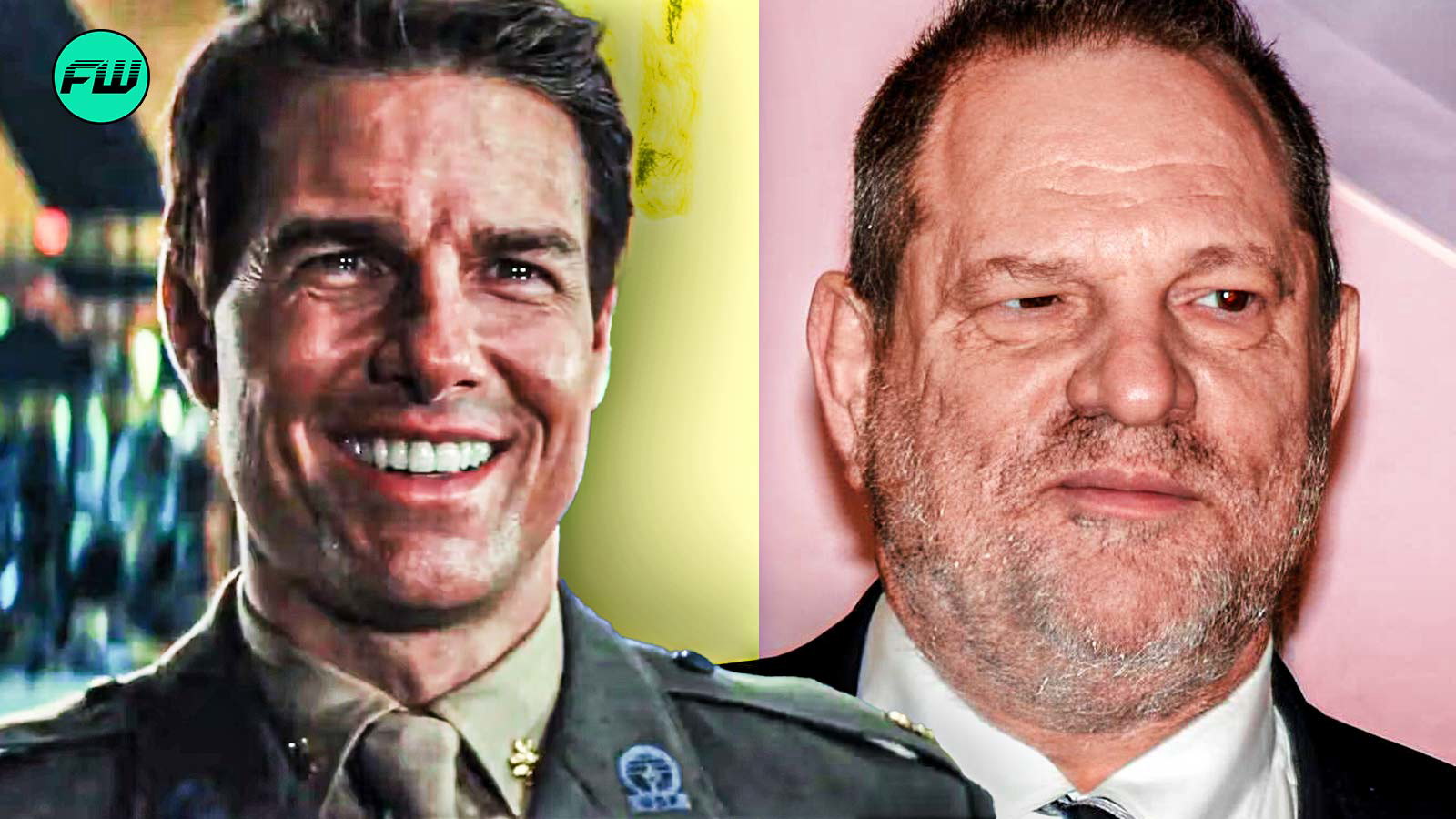 Tom Cruise and Harvey Weinstein