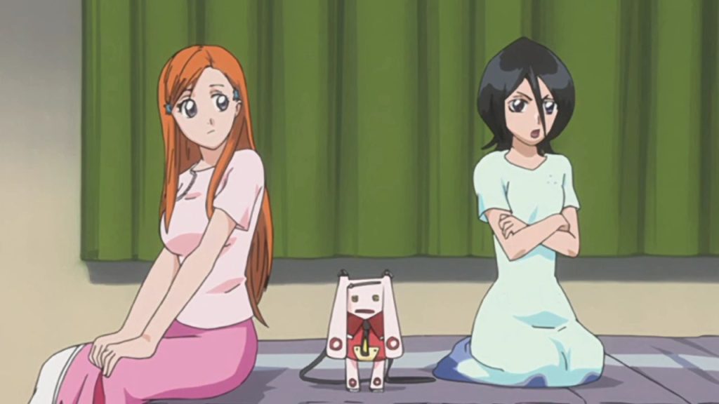 Orihime and Rukia in Bleach | Credits: Studio Pierrot 