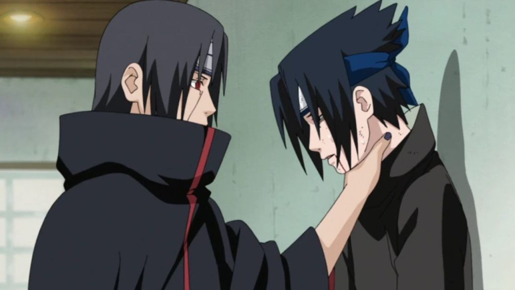 Itachi Vs. Sasuke in Naruto | Credits: Studio Pierrot