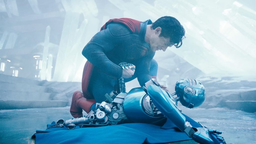 David Corenswet in a still from Superman | Credits: DC Studios/WB Pictures