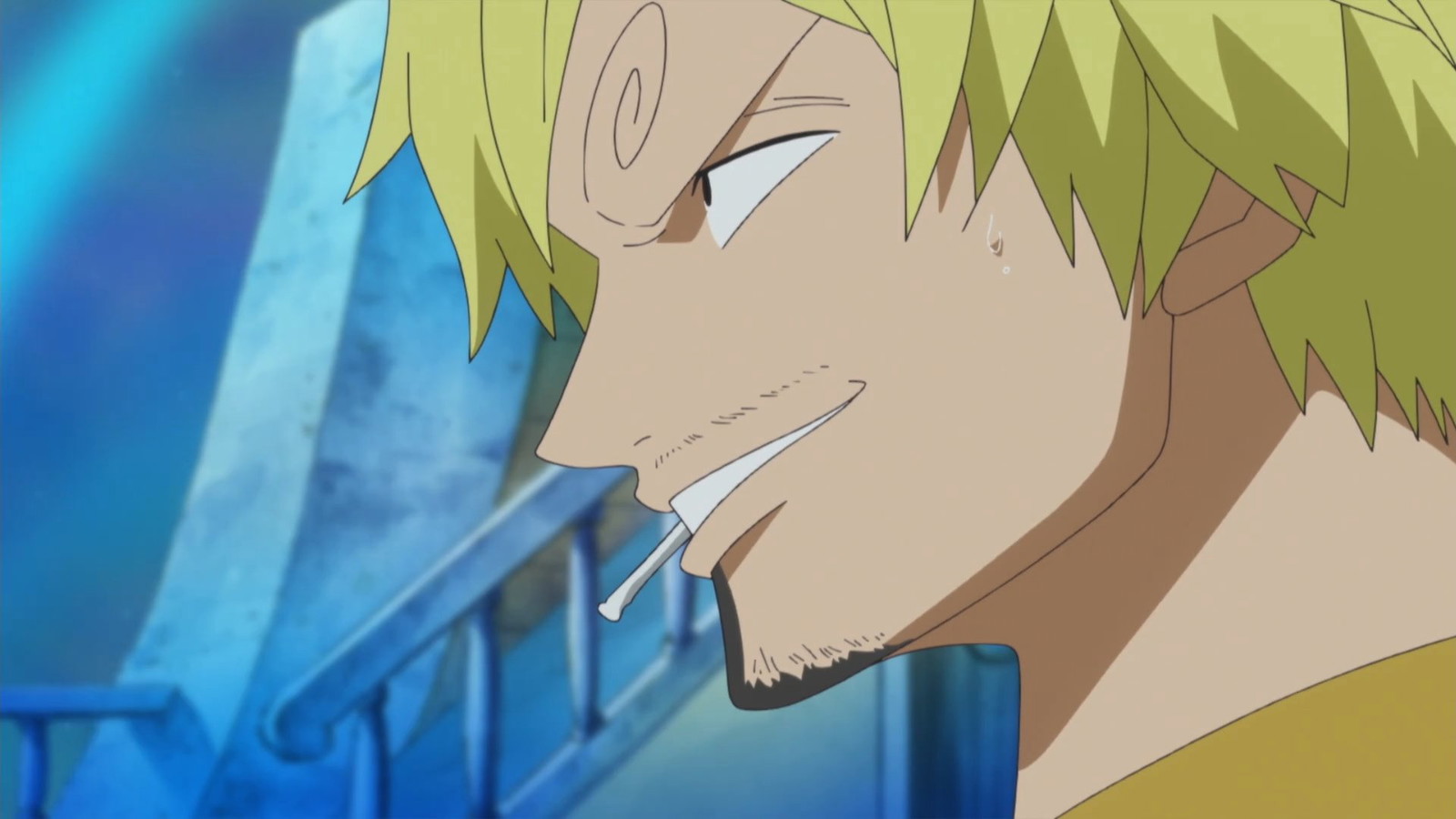 Sanji in the Fishman Island Arc of One Piece. 