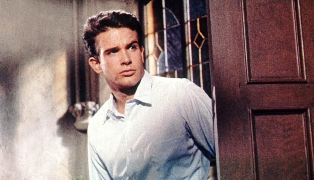 Warren Beatty in a still from Splendor in the Grass