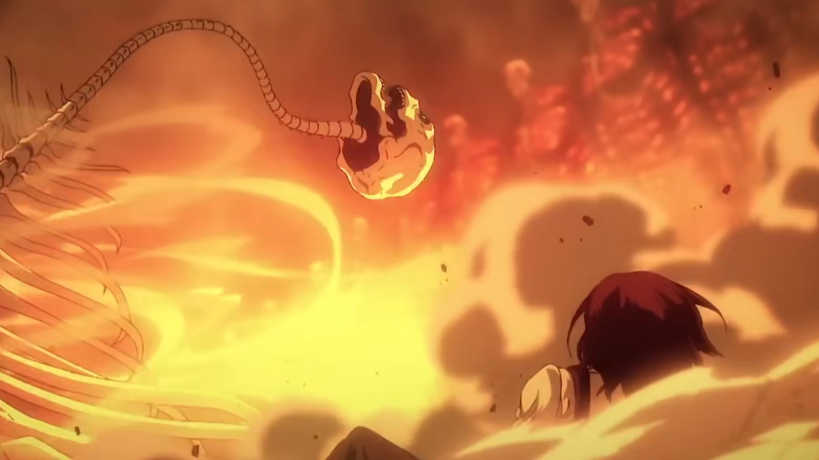 A still from the Rumbling in Hajime Isayama's Attack on Titan