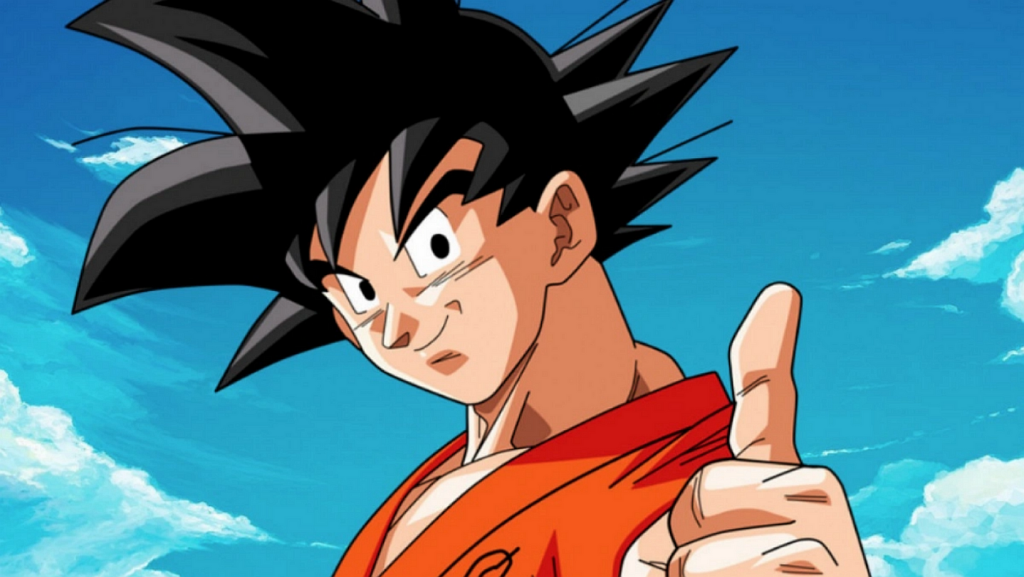 Son Goku, the protagonist of the Dragon Ball series.