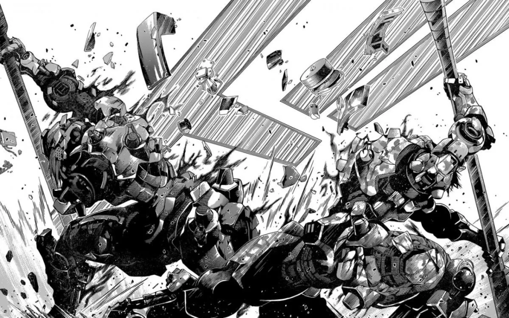 The manga for All You Need Is Kill.