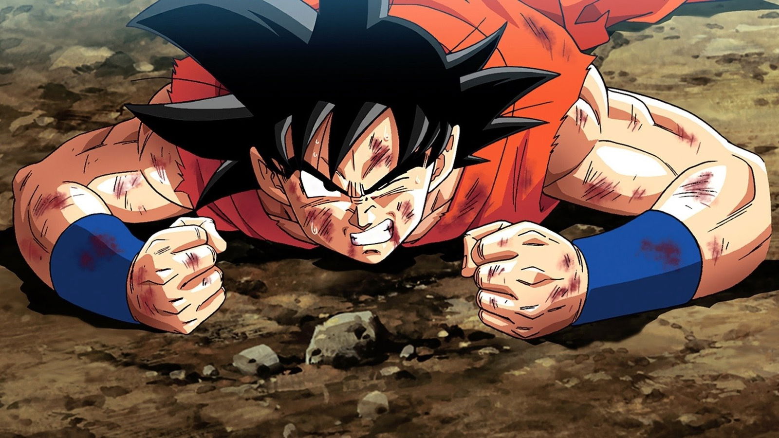 Goku in Dragon Ball Z. 