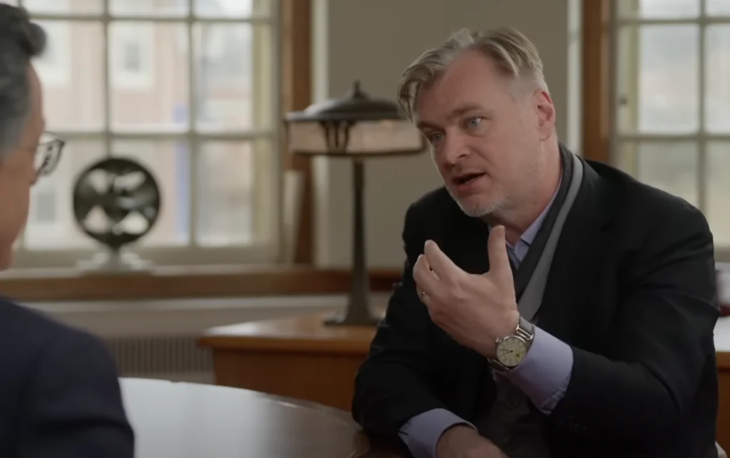 Christopher Nolan in an interview