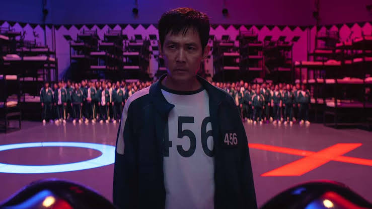 Lee Jung-jae as the protagonist of the hit Netflix series Squid Game 