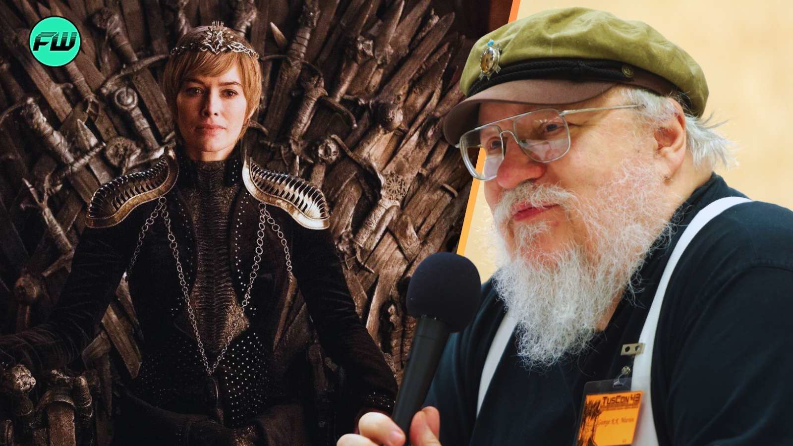 George R.R. Martin and Cersei Lannister