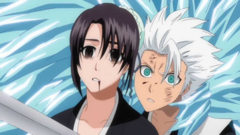 Hitsugaya actually stabbed Momo in Bleach | Credits: Studio Pierrot