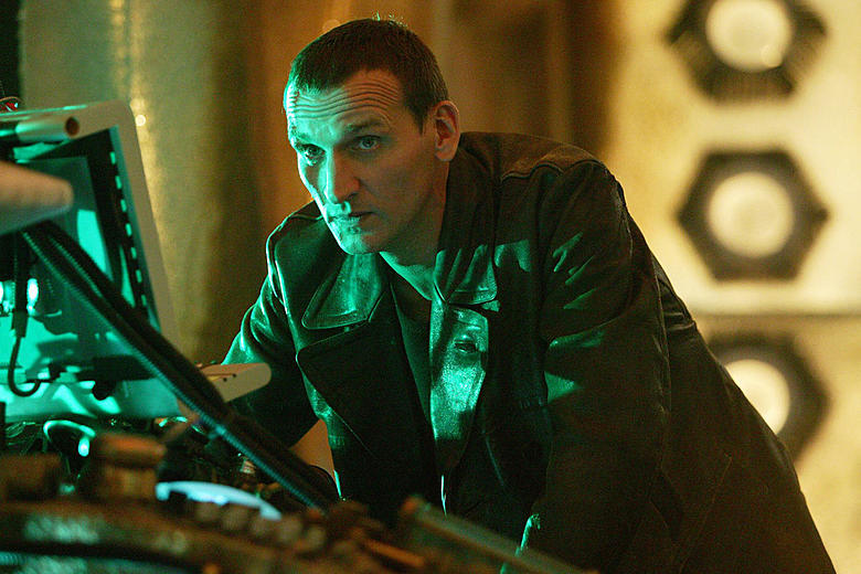 Christopher Eccleston in Doctor Who Season 1 (2005).