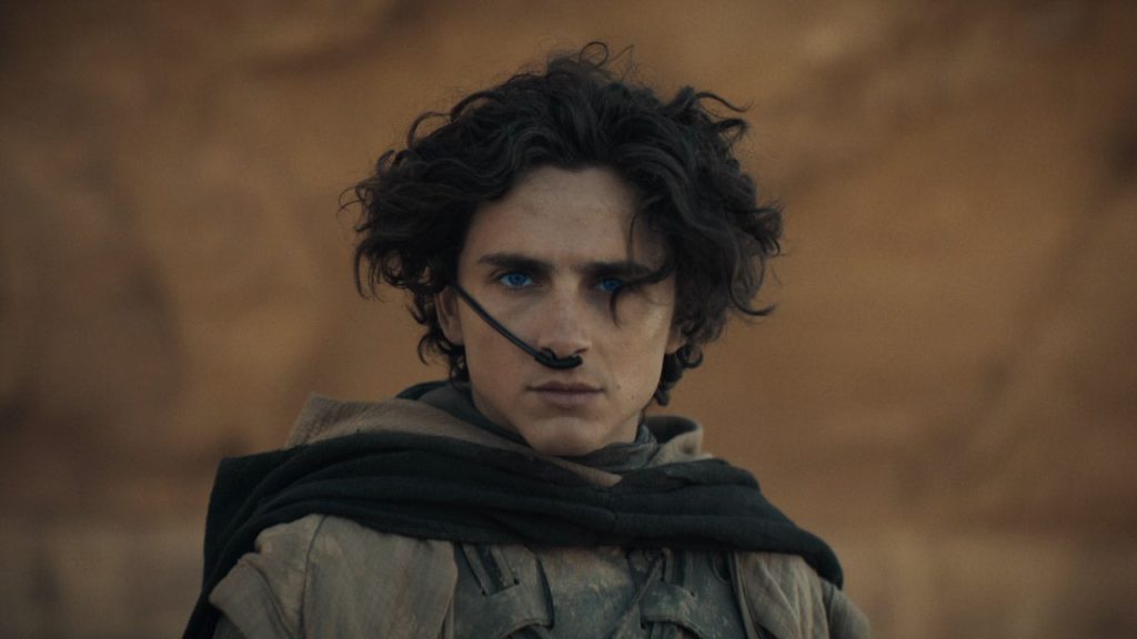 Timothée Chalamet in a still from Dune: Part Two