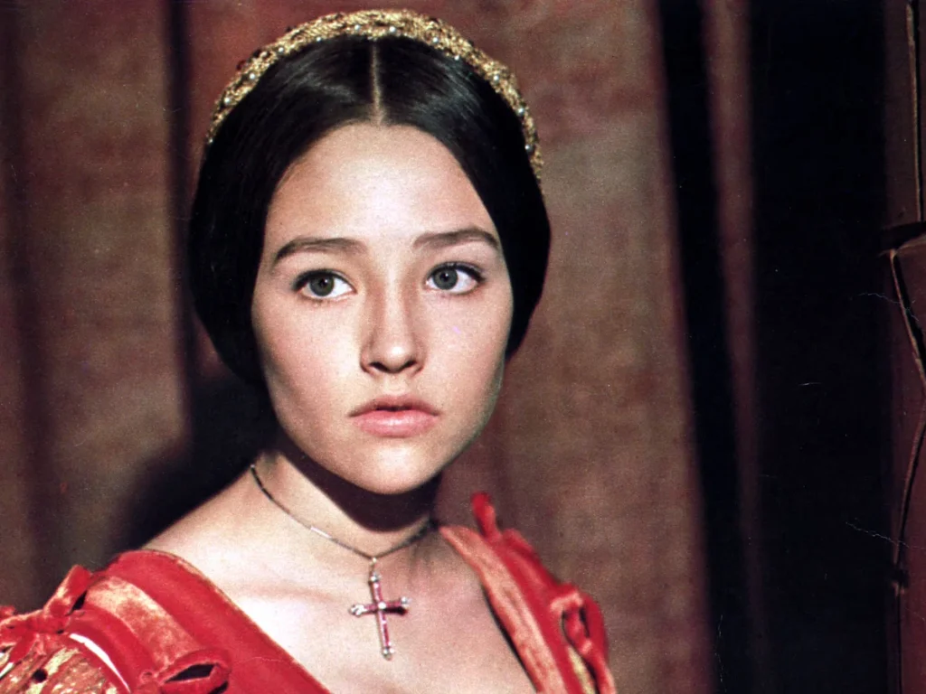 Olivia Hussey in Zeffirelli’s Romeo and Juliet (1968)