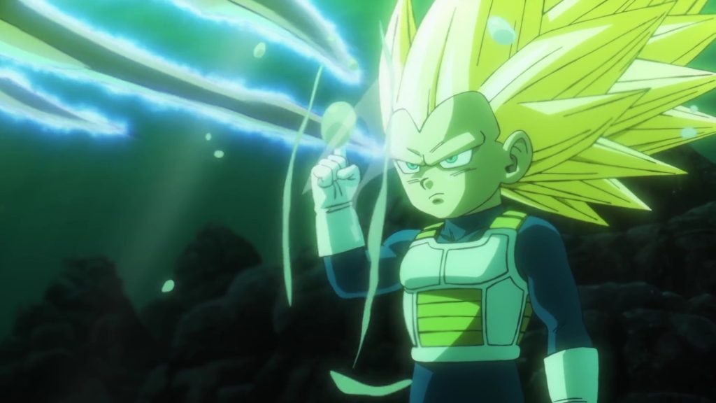 Vegeta achieves his Super Saiyan 3