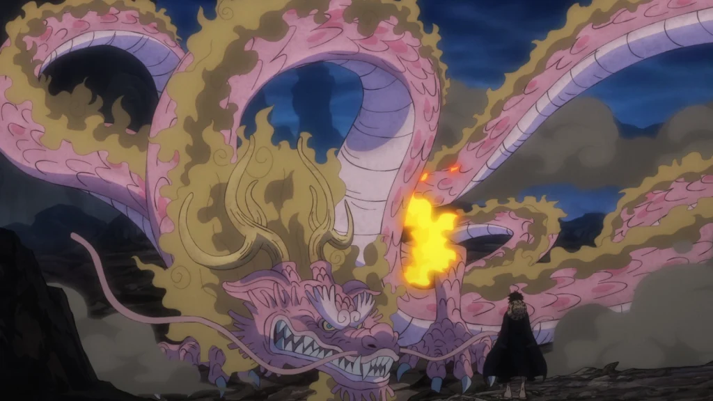 A still from One Piece