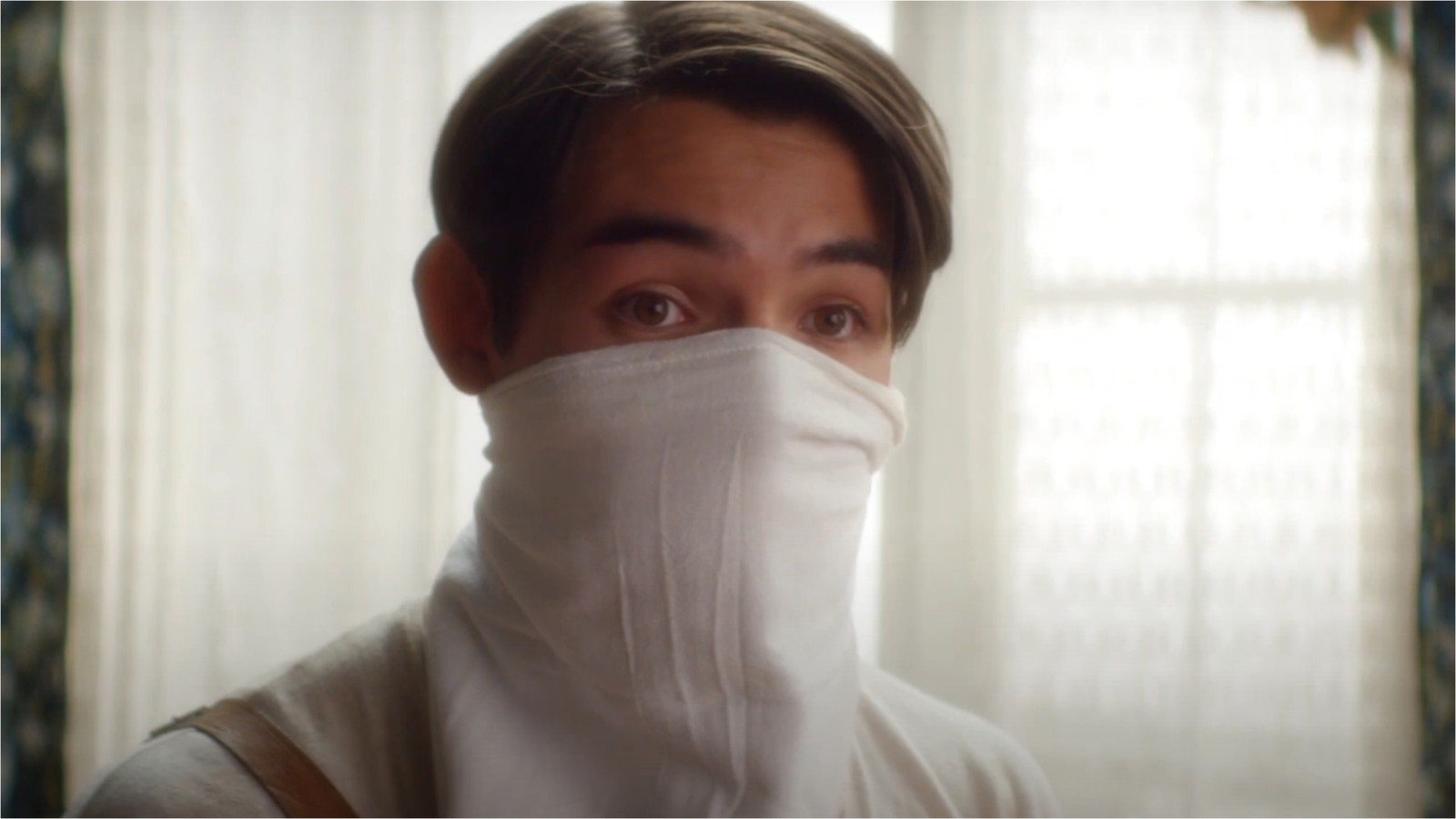 Ryan Potter as Jo in Running for Grace 