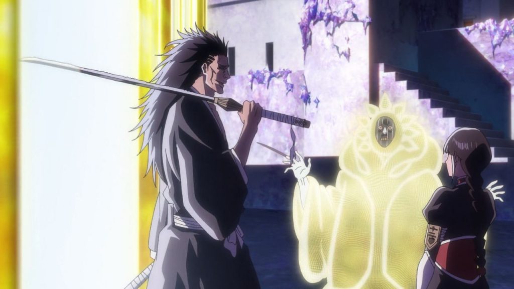 Kenpachi Zaraki in Bleach: Thousand Year Blood War | Credits: Studio Pierrot