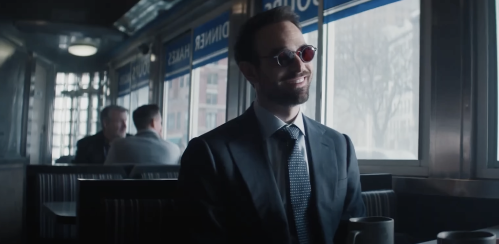 Charlie Cox as Matt Murdock in Daredevil: Born Again