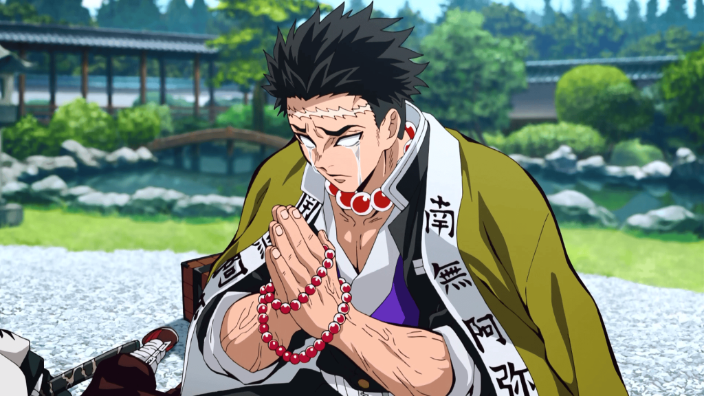 Demon Slayer: Gyomei Was Robbed of Poetic Justice to Give Zenitsu His True Hashira Moment 6 Gyomei's sensitive nature in Demon Slayer.
