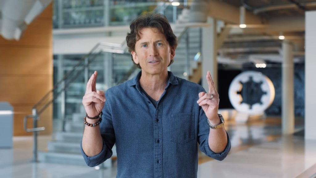 Bethesda's boss Todd Howard