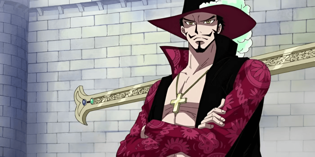 Dracule Mihawk from One Piece.