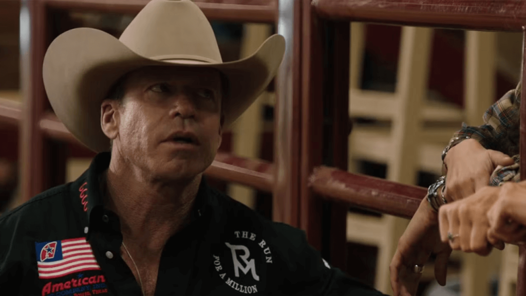 Taylor Sheridan in a still from Yellowstone