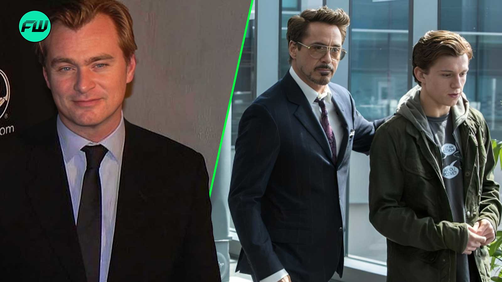 robert downey jr-tom holland-christopher nolan