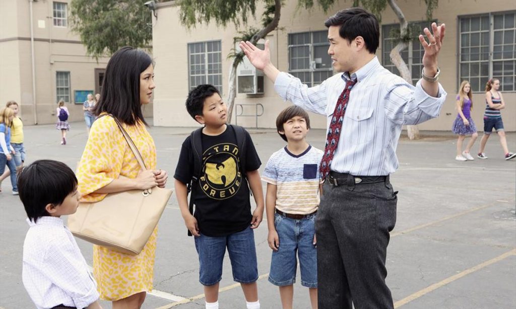 A scene from Fresh Off the Boat pilot episode