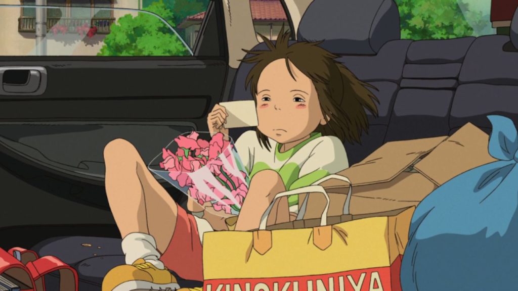 Chihiro is just an ordinary girl in Spirited Away Credits Studio Ghibli