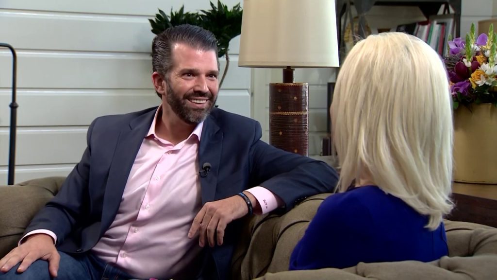 Donald Trump Jr. in an interview.