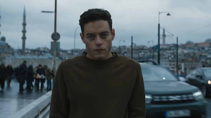 Oscar winner Rami Malek in The Amateur Man as Charles Heller 