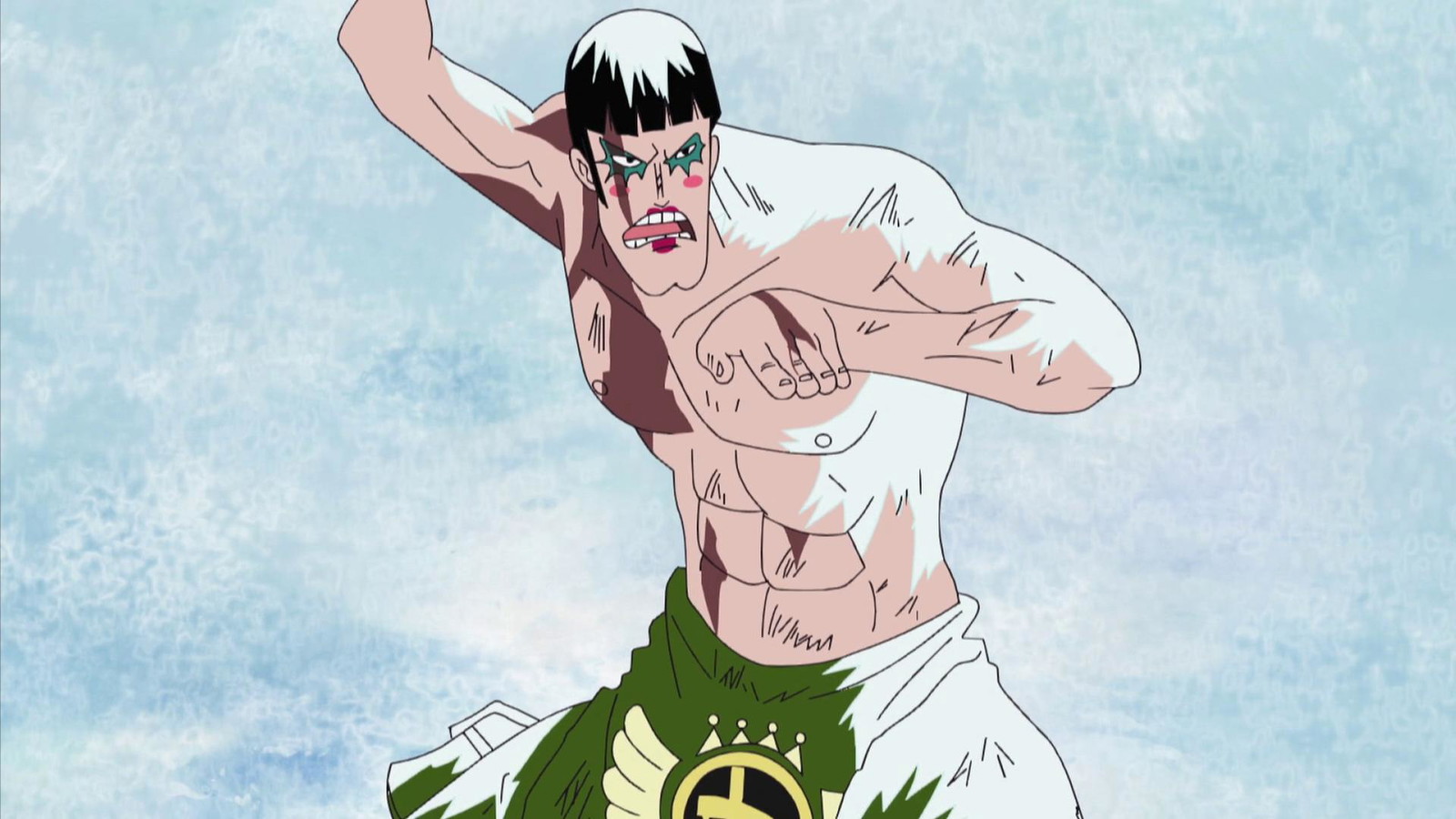 Bon Clay in the Impel Down Arc of One Piece. 