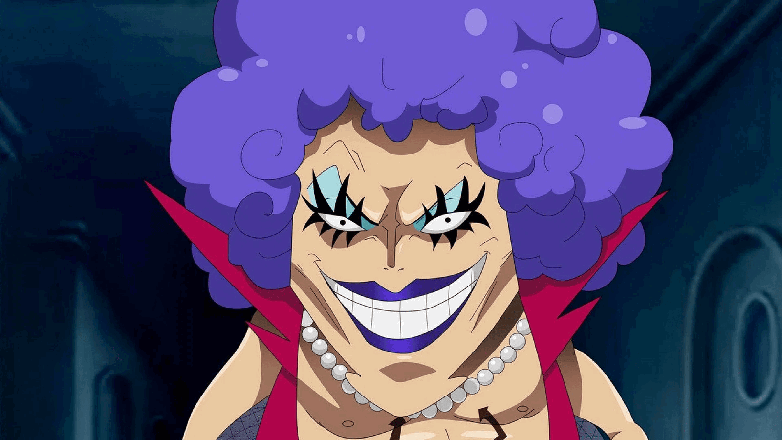 Ivankov from One Piece. 