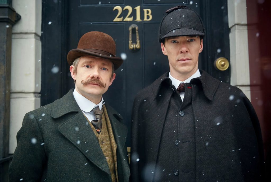 Sherlock feat. Benedict Cumberbatch and Martin Freeman in The Abominable Bride.