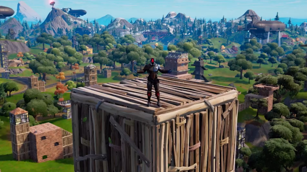 An in-game screenshot from Fortnite.