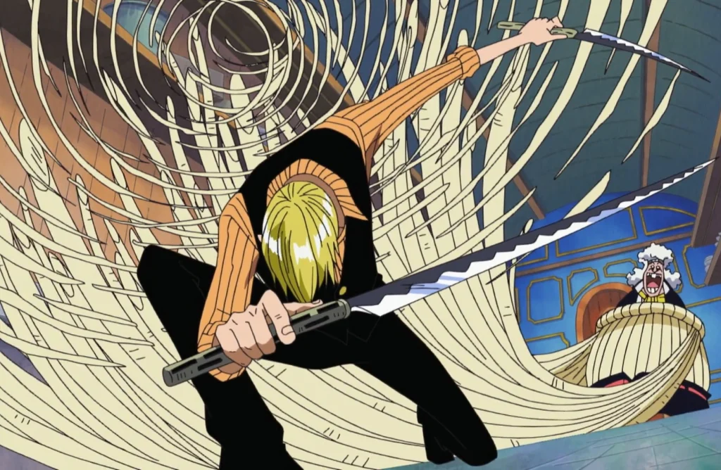 Sanji vs Ramen Kempo CP