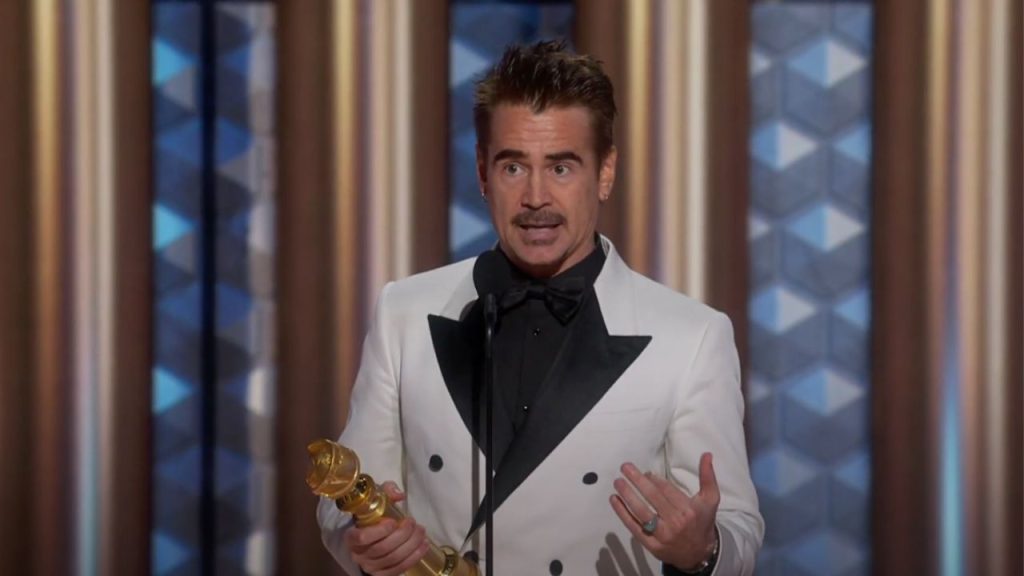 Colin Farrell at the 82nd Golden Globe Awards