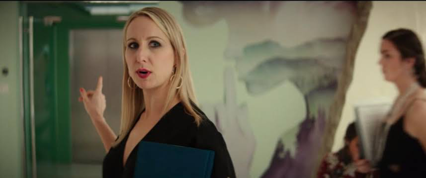 Nikki Glaser as the 	woman at LL HQ in Amy Schumer’s 2018 movie I feel Pretty 