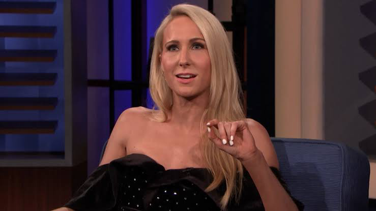 Nikki Glaser during one of her appearances on Conan O’Brien’s talk show 