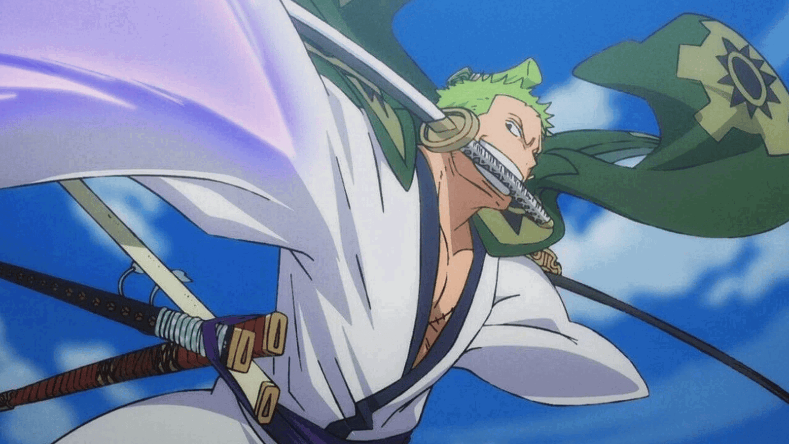 Roronoa Zoro from One Piece. 