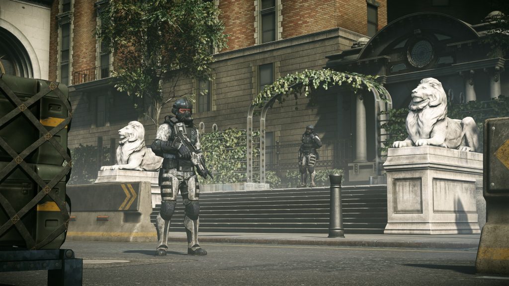 A still from Crysis 2 Remastered.