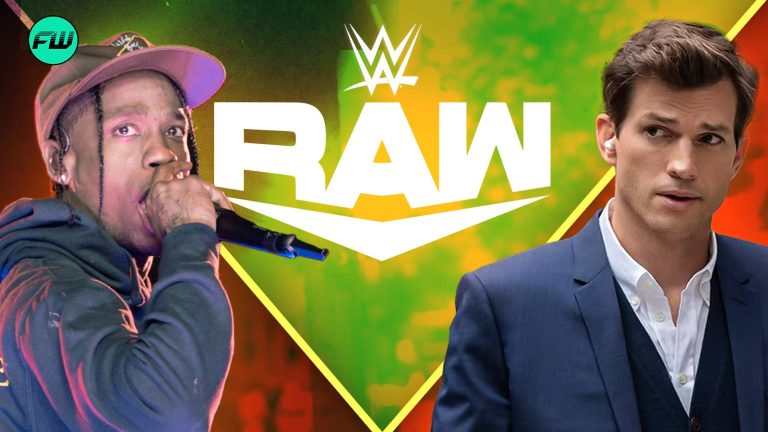 Ashton Kutcher, Travis Scott, and Other Celebrities at the Netflix Debut of WWE RAW