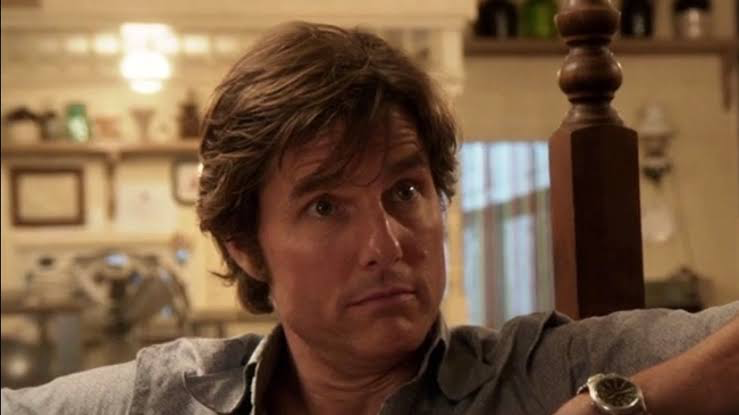 Tom Cruise as TWA pilot Barry Seal in Doug Liman’s 2017 movie American Made 