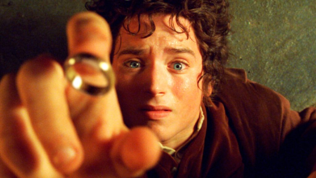 Elijah Wood in a still from The Lord of the Rings films