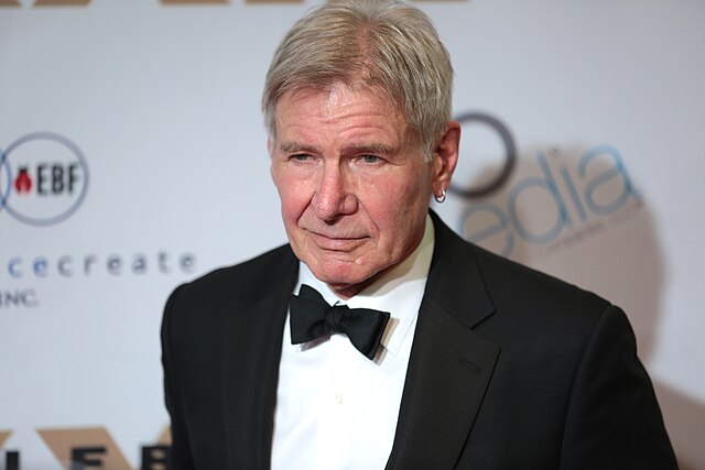 Harrison Ford on the red carpet at Celebrity Fight Night XXIII 