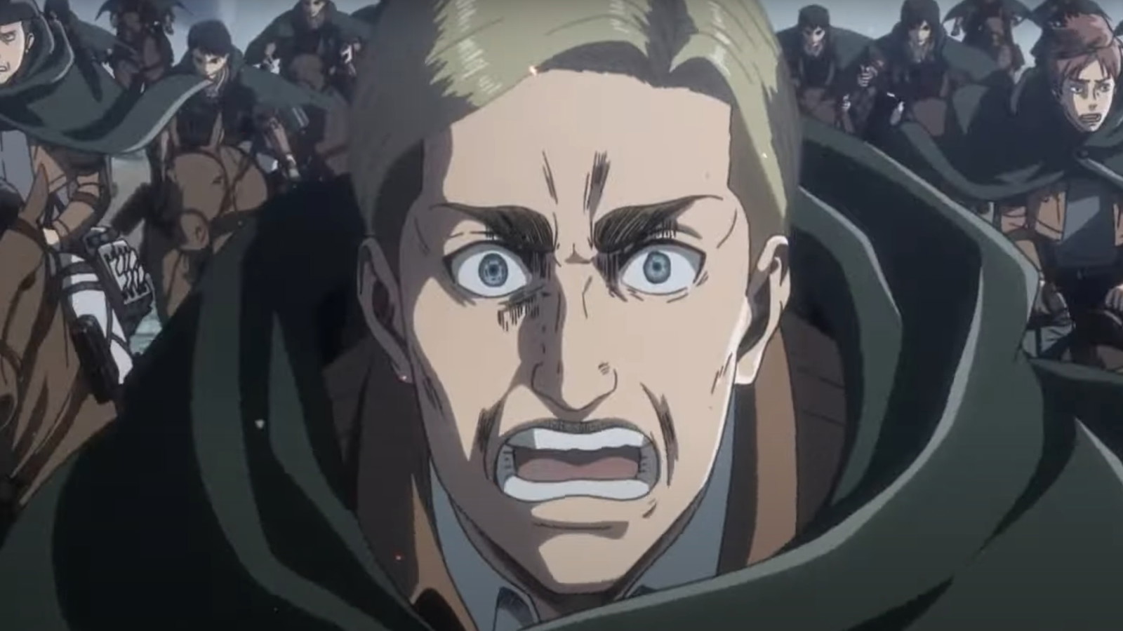 Erwin in Attack on TiTAN ANIME